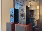 Monitor Audio Monitor 7 Bookshelf Speakers, Gebruikt, 60 tot 120 watt, Front, Rear of Stereo speakers, Ophalen