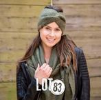 Mooie kaki sjaal van Lot83 Nieuw, -, -, Maat 42/44 (L), Nieuw