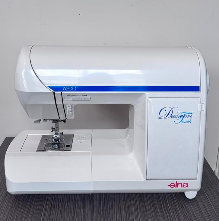 Elna 6200 computer naaimachine, Hobby en Vrije tijd, Naaimachines en Toebehoren, Zo goed als nieuw, Naaimachine, Overige merken