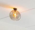 2 stuks Lido plafondlamp bolvormig, Huis en Inrichting, Minder dan 50 cm, Zo goed als nieuw, Ophalen