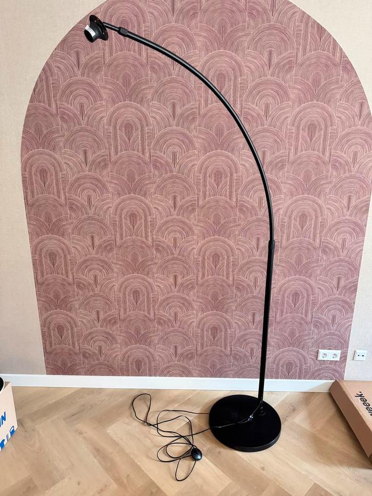 Booglamp, Huis en Inrichting, Lampen | Vloerlampen, Gebruikt, 200 cm of meer, Ophalen