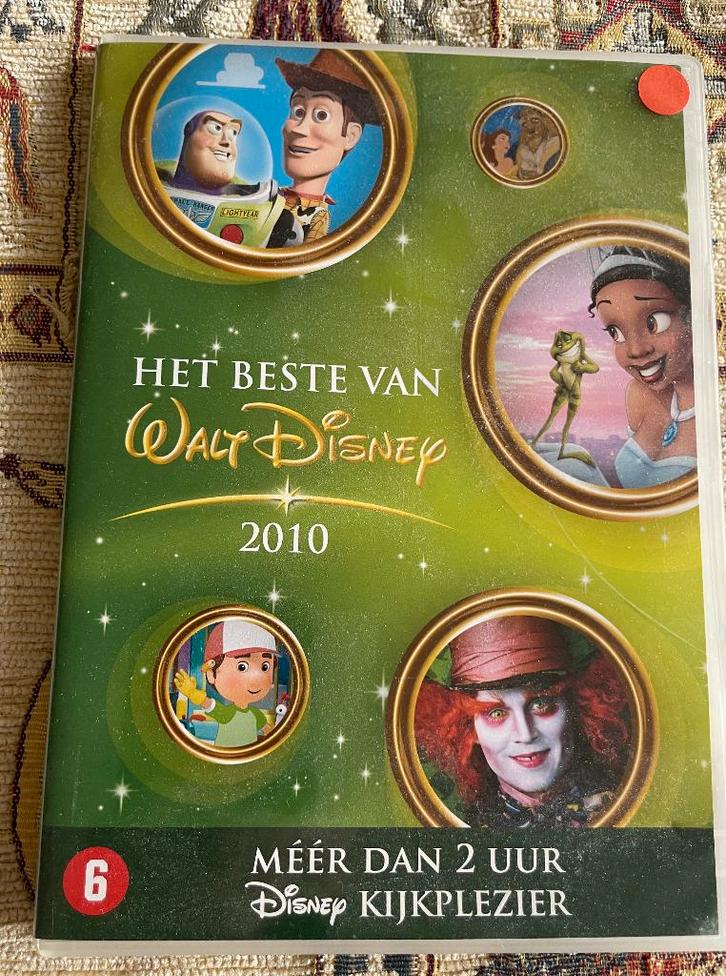 DVD Het Beste van Walt Disney 2010 € 3,00, Cd's en Dvd's, Dvd's | Tekenfilms en Animatie, Zo goed als nieuw, Amerikaans, Tekenfilm