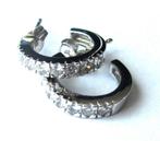 Mooie 925 zilveren oorbellen Stekers witte topaas, Sieraden, Tassen en Uiterlijk, Oorbellen, Ophalen, Zo goed als nieuw, Met edelsteen