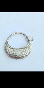 Zilveren bedel hanger tasje mandje voor bedelarmband ketting, Overige merken, Ophalen of Verzenden, Zo goed als nieuw, 4 bedels of meer