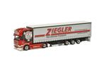 Ziegler Scania R13 Streamline Tautliner (WSI 01-3025), Hobby en Vrije tijd, Modelauto's | 1:50, Verzenden, Nieuw, Bus of Vrachtwagen
