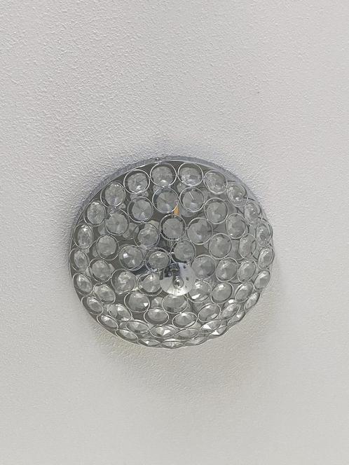 Sjieke luxe plafondlamp met kristallen (ZGAN), Huis en Inrichting, Lampen | Plafondlampen, Ophalen of Verzenden