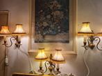 3 identieke vintage wandlampjes p/st 29.95, Antiek en Kunst, Curiosa en Brocante, Ophalen of Verzenden