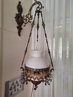 vintage kralen lamp, Antiek en Kunst, Antiek | Lampen, Ophalen of Verzenden
