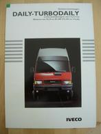 Iveco Daily / TurboDaily 1993 Brochure Gesloten bestelwagen, Ophalen, Iveco, Zo goed als nieuw, Overige merken