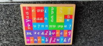 houten box met letters (educatief) beschikbaar voor biedingen