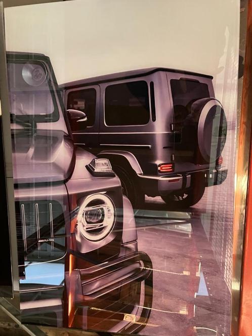 Glasschilderij 60x90cm G-Wagon, Antiek en Kunst, Kunst | Schilderijen | Modern, Ophalen of Verzenden