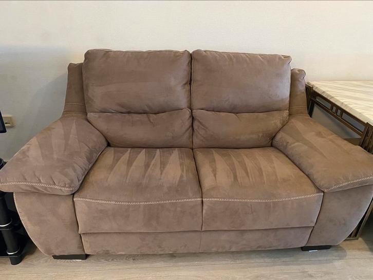 Te koop: Luxe Comfortbank met spoed weg!, Huis en Inrichting, Banken | Bankstellen, Nieuw, Rechte bank, Driepersoons, Minder dan 150 cm