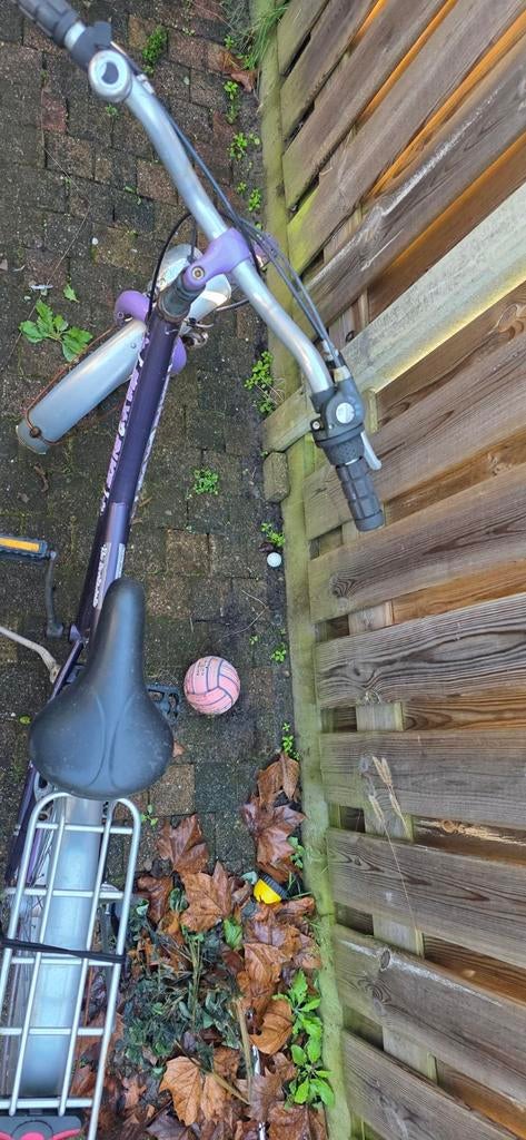 Paarse meisjesfiets - Max2Bike, Gebruikt, Versnellingen, Minder dan 47 cm, Ophalen