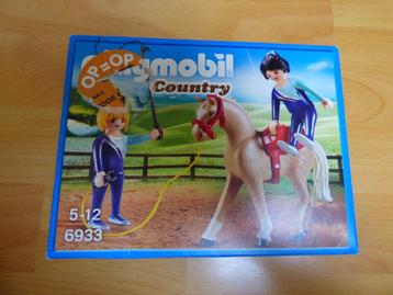 PLAYMOBIL Country Voltigeteam met paard - 6933 NIEUW! beschikbaar voor biedingen