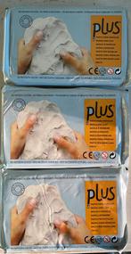 3 x 1 kg Plus zelfhardende klei Nieuw!, Ophalen of Verzenden, Nieuw, Knutselwerk