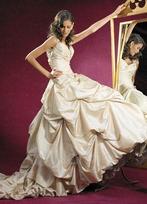 Goudkleurige trouwjurk. Maat 38 - Nieuw, Kleding | Dames, Trouwkleding en Trouwaccessoires, Ophalen of Verzenden, Nieuw, Overige kleuren