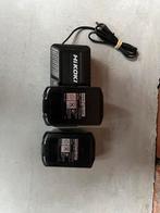 Hikoki oplader lader 2 accu’s, Ophalen, Zo goed als nieuw, Boor- en Schroefmachine