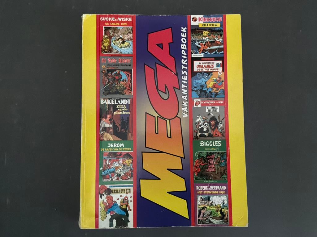 Mega vakantiestipboek, Eén comic, Ophalen of Verzenden, Gelezen