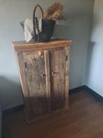 Truckwood Oud houten kast sober,landelijk, Ophalen, X, 25 tot 50 cm, X