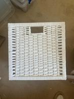 Witte Riet Mand Vierkant - Branäs IKEA, Mand, Vierkant, Ophalen of Verzenden, Zo goed als nieuw