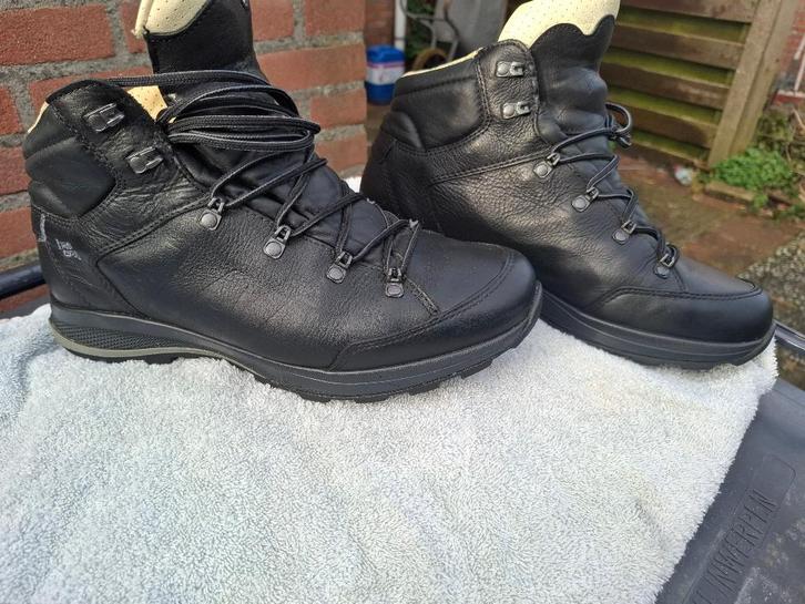 Hanwag Travi (45), Kleding | Heren, Schoenen, Zo goed als nieuw, Wandelschoenen of Bergschoenen, Zwart, Ophalen of Verzenden