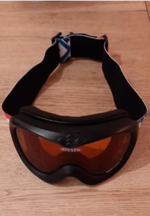 skiehelm + skibril kind, Sport en Fitness, Skiën en Langlaufen, Zo goed als nieuw, Overige typen, Overige merken, Minder dan 100 cm