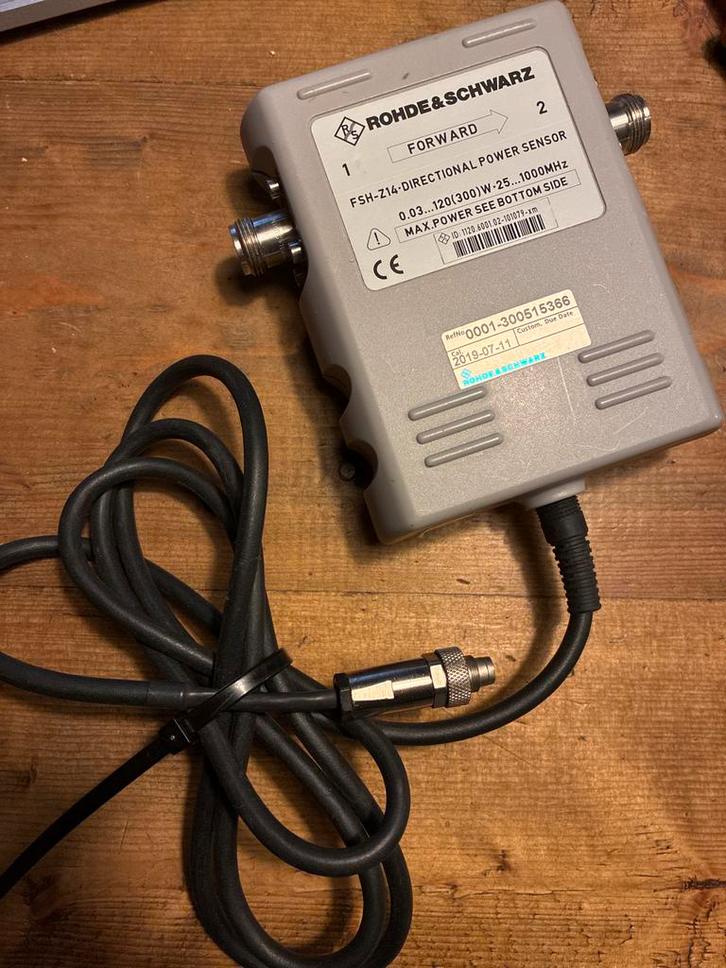 Rohde & Schwarz FSH-14 Vermogenssensor - Nette Staat, Telecommunicatie, Zenders en Ontvangers, Gebruikt, Ophalen of Verzenden
