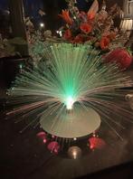 Vintage Ufo glasvezellamp, Kunststof, Gebruikt, Ophalen of Verzenden, Space age