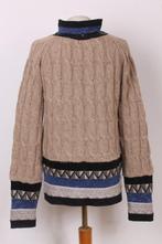 Herfst! Gebreide trui van CUSTO maat M, Kleding | Dames, Maat 38/40 (M), Verzenden, Beige, Zo goed als nieuw