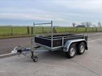 Bakwagen tandemasser 250x130 2000kg nieuw houtwerk zeer net, Auto diversen, Aanhangers en Bagagewagens, Ophalen, Zo goed als nieuw