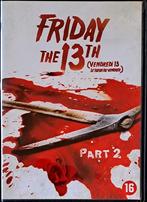 Friday the 13th part 2 dvd, horrorfilm, Vanaf 16 jaar, Ophalen of Verzenden, Zo goed als nieuw, Slasher