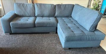 Goossens Hoekbank Denim Kleur