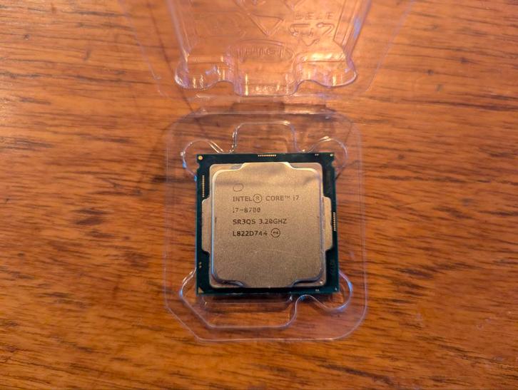 Intel Core i7-8700 Processor, Computers en Software, Processors, Gebruikt, 6-core, 3 tot 4 Ghz, Ophalen of Verzenden