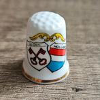 Vingerhoedjes verzamelen - Leiden/Holland - vingerhoed, Verzamelen, Vingerhoedjes, Ophalen of Verzenden, Zo goed als nieuw, Porselein