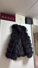 Bontjas 100% REAL FUR S/M 70cm, Kleding | Dames, Bodywarmers, Ophalen of Verzenden, Zo goed als nieuw, Maat 46/48 (XL) of groter