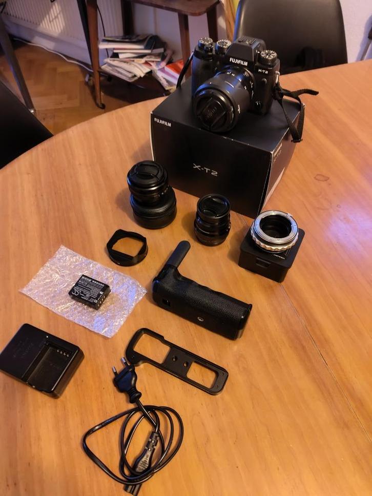 Fuji xt-2 set, Audio, Tv en Foto, Fotocamera's Digitaal, Zo goed als nieuw, Fuji, Geen optische zoom, Ophalen