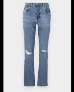 Shein Jeans met Gaten - Maat m 38, Kleding | Dames, Ophalen of Verzenden, Gedragen, Blauw, Overige jeansmaten