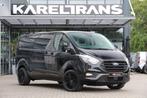 Ford Transit Custom 2.0 TDCI 170 | Aut. | L2H1 | Trekhaak |, Auto's, Gebruikt, Zwart, 4 cilinders, Zwart