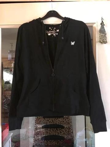 Nieuwe zwarte hoodie van Clockhouse girls 38/40 nu voor 15€ beschikbaar voor biedingen