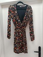 Jurk bloemen gekleurd, Overige kleuren, Ophalen of Verzenden, Zo goed als nieuw, Maat 36 (S)