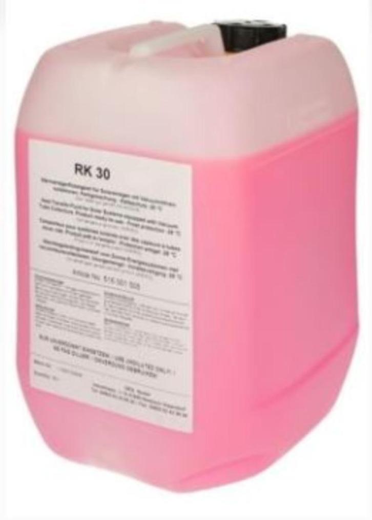 Propyleen Glycol, zonnecollectoren,  beveiligd tot -28, Doe-het-zelf en Verbouw, Geisers en Boilers, Nieuw, Onderdeel, 20 tot 100 liter