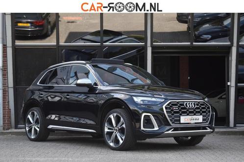 Audi SQ5 3.0 quattro Pano B&O Lane Leder Camera EXPORT, Auto's, Audi, Bedrijf, Te koop, SQ5, 360° camera, 4x4, ABS, Achteruitrijcamera