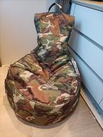 Legergroene Zitzak - Comfortabel!, Ophalen, Gebruikt, Groen, Zitzak