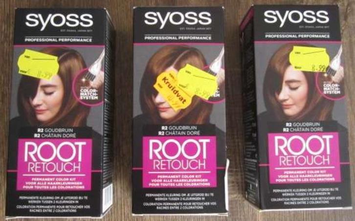 Syoss root retouch haarverf, Sieraden, Tassen en Uiterlijk, Uiterlijk | Haarverzorging, Nieuw, Overige typen, Ophalen of Verzenden