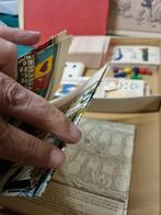spellendoos vintage negen gezelschapspellen, Hobby en Vrije tijd, Ophalen of Verzenden, 'T Olde Gre-j, Info@toldegrej.nl, Endepoelstraat 20f Didam