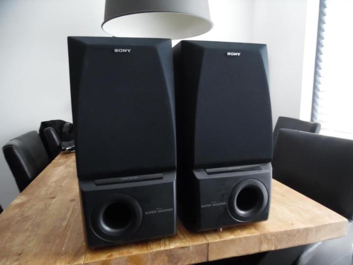Sony SS-LB455 speakerset met ingebouwde subwoofers, Audio, Tv en Foto, Luidsprekers, Zo goed als nieuw, Front, Rear of Stereo speakers