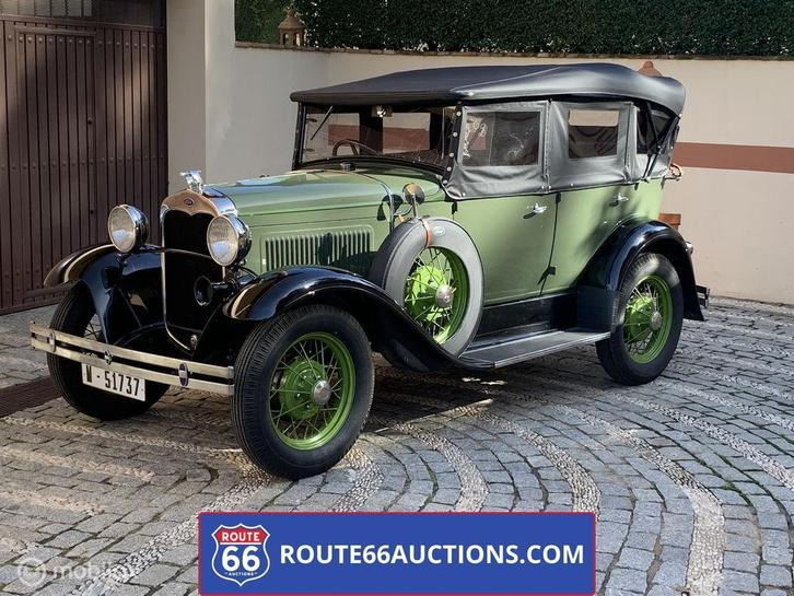 Ford Model A Phaeton Cabriolet | 1930 | Route 66 Auctions, Auto's, Oldtimers, Bedrijf, Te koop, Ford, Benzine, Overige carrosserieën