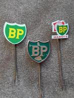 3 speldjes BP, Verzamelen, Speldjes, Pins en Buttons, Ophalen of Verzenden, Gebruikt