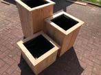 Douglas bloembakken 40 x 40 cm nieuw! Model Hans, Ophalen, Kunststof, Minder dan 30 cm, Vierkant