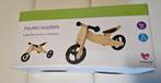 Houten kinder loopfiets vanaf 1 jaar, Fietsen en Brommers, Ophalen, Zo goed als nieuw, Minder dan 16 inch, Zijwieltjes